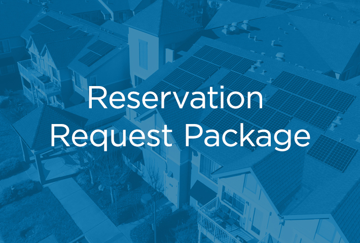 reservation request package