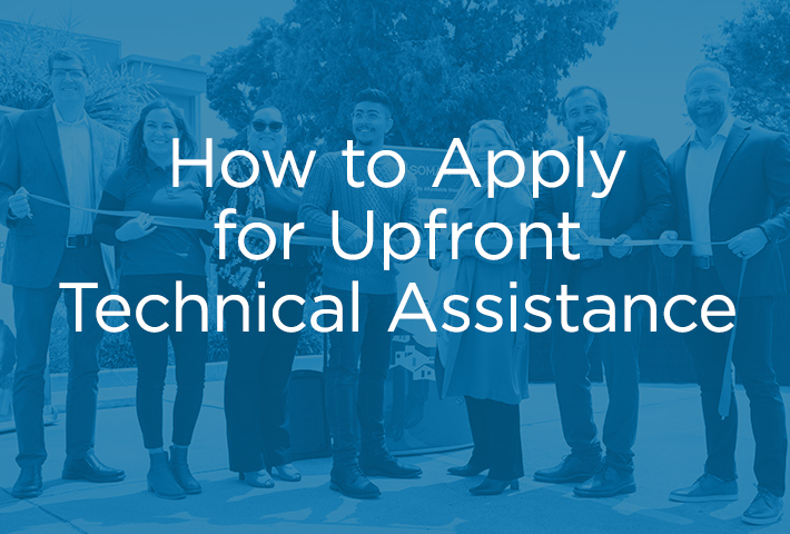 how to apply for upfront technical assistance