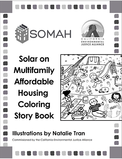 coloring story book